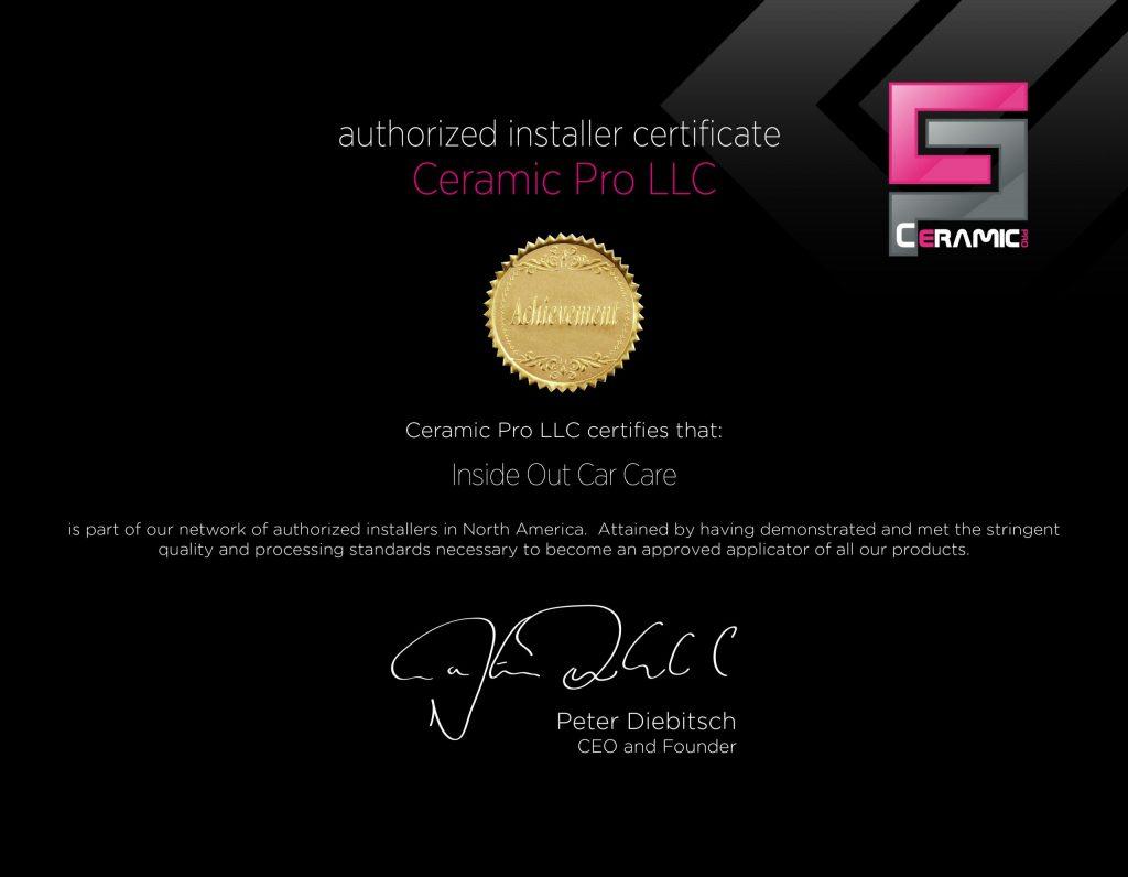 awards and certifications ceramic pro img