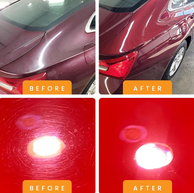 paint correction before and after photos